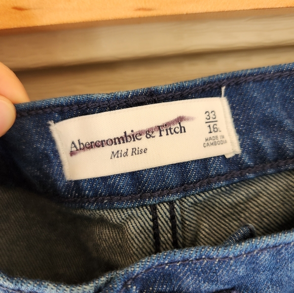 Abercrombie and Fitch wide leg plus size jeans size 16 - Picture 8 of 12